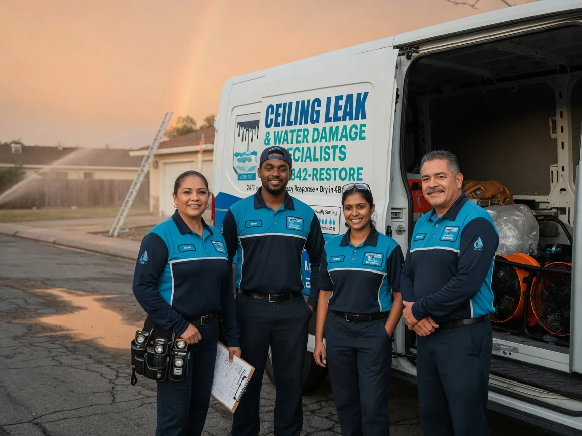 Ceiling Leak Cleanup company in Henrico, NC
