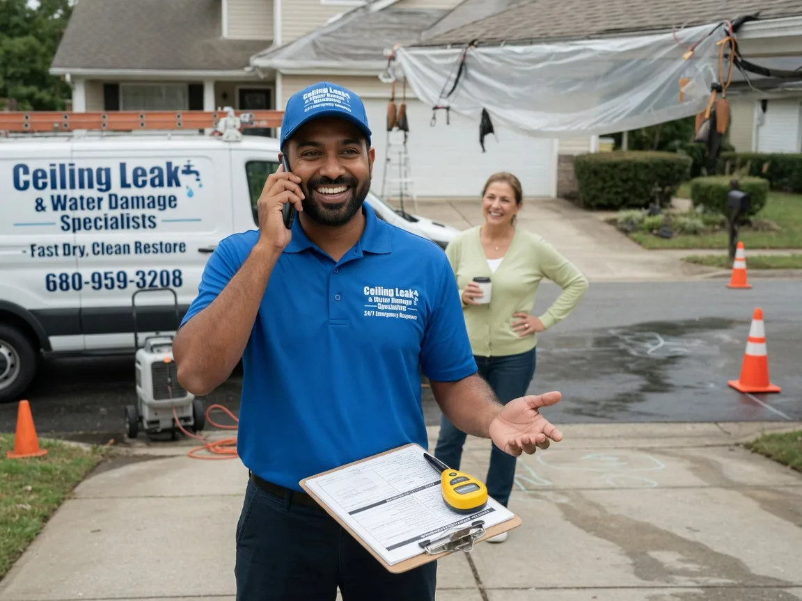 Ceiling Leak Cleanup Henrico, NC FAQs